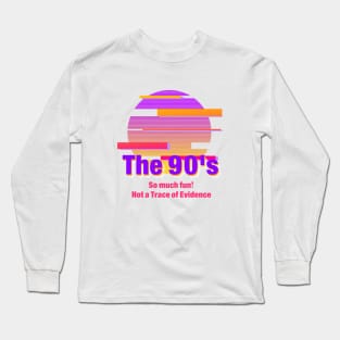 The Freedom of the 90's Long Sleeve T-Shirt